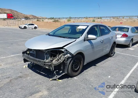 2014 Toyota Corolla Le из США, поврежденный, VIN 2T1BURHE6EC132985